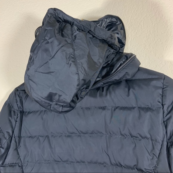 Aritzia Babaton Astell Goose Down Quilted hood Black knee length Coat - Picture 8 of 14